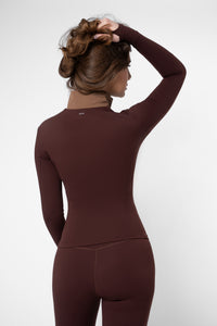 Monochrome Quarter Zip Top