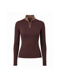 Monochrome Quarter Zip Top